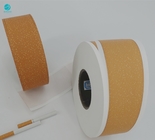 longueur de 3000m Cork Tipping Paper Roll Use jaune populaire pour l'industrie de fumée de tabac