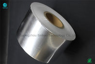 Papier enduit argenté brillant de papier d'aluminium pour l'emballage de tabac dans la production en série simple