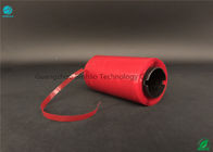 Largeur rouge de larme de matériaux de MOPP de la couleur facile collante auto-adhésive 5mm de bande pour la boîte de carton