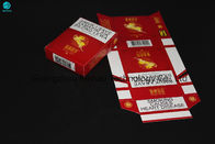 Porte-cigarettes rouges de carton d'impression offset pour 25 morceaux d'empaquetage