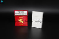 Porte-cigarettes rouges de carton d'impression offset pour 25 morceaux d'empaquetage