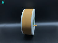 papier filtre de tabac de liège de 64mm imprimé avec 1 ligne d'or pour l'emballage de cigarette longue