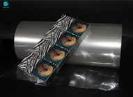 Haut film d'emballage de PVC de rétrécissement de 5% pour l'emballage alimentaire et boîte nue de cigarette avec le certificat d'OIN