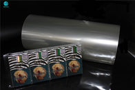 Film brillant clair d'emballage de PVC pour le tabac, emballage nu de boîte de cigarette mince dans la catégorie comestible