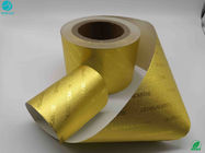 Papier d'aluminium stratifié par aluminium d'or de surface de givrage de cigarette de chocolat de nourriture de 8011 alliages