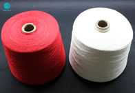 Amincissez doucement les bobines douces rouges de fil de coton pour l'emballage de Rod de filtre de cigarette en tant que ligne centrale