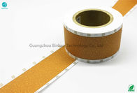 CU 2000 de perforation de couleur de liège de papier filtre de tabac de largeur de la forme 64mm de roulement inclinant le papier