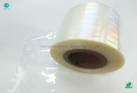 les films thermo-rétrécissables de longueur de 2500m emballent sous film plastique dedans la phosphorescence olographe de film du tabac BOPP