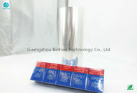 3 film d'emballage de PVC du micron 2500m du noyau 21 de pouce 80MPa pour le paquet de tabac