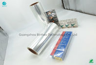 Film transparent d'emballage de PVC du tabac 50Mpa de la transmissivité spécifique 89