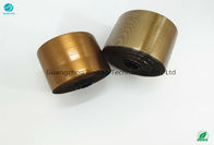Ligne adhésive sensible diamètre intérieur 30mm d'or de la bande BOPP de larme de chocolat de matériaux