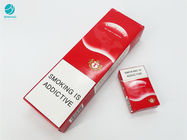 Boîte de empaquetage de produits de carton de cigarette jetable avec la conception personnalisée
