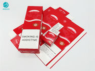 Fume le porte-cigarettes de paquets de paquet avec l'impression adaptée aux besoins du client et l'estampillage chaud