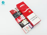 Papier jetable de carton de boîte d'emballage de cigarette avec la conception personnalisée