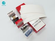 La caisse de empaquetage simple de papier de boîte en carton de paquet de rectangle avec conçoivent en fonction du client