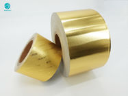 Papier d'aluminium de relief d'aluminium de Logo Composite Gold 8011 pour l'emballage de cigarette