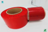 Grande bande rouge de bande de larme pour des matériaux de MOPP de taille du paquet exprès 4.0mm