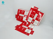 Concevez le papier en fonction du client de carton de pâte de bois de 100% pour la caisse d'emballage de porte-cigarettes