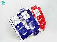 Caisse durable jetable rouge bleue de carton de conception de série pour le paquet de cigarette