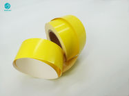 papier intérieur enduit jaune lumineux brillant de cadre de 95mm pour l'emballage de tabac de cigarette