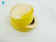 Le jaune lumineux a adapté le carton aux besoins du client intérieur de cadre de 94mm pour le paquet de cigarette