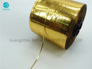 L'or ouvert facile à simple face 2 millimètres a adapté la bande aux besoins du client de larme pour le cachetage de sac