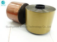 Empaquetage cosmétique imprimant 2 millimètres de larme facile de bande de bande de Brown de couleur d'or