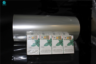 film de empaquetage transparent de PVC d'épaisseur de 25 microns pour l'emballage nu de boîte de cigarette