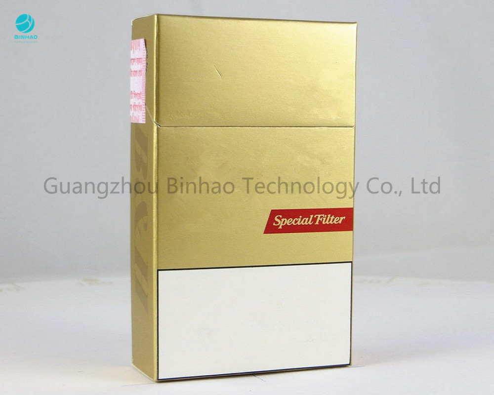 Porte-cigarettes de carton de taille de la Reine/boîte clope de Super Slim avec la couverture de paquet