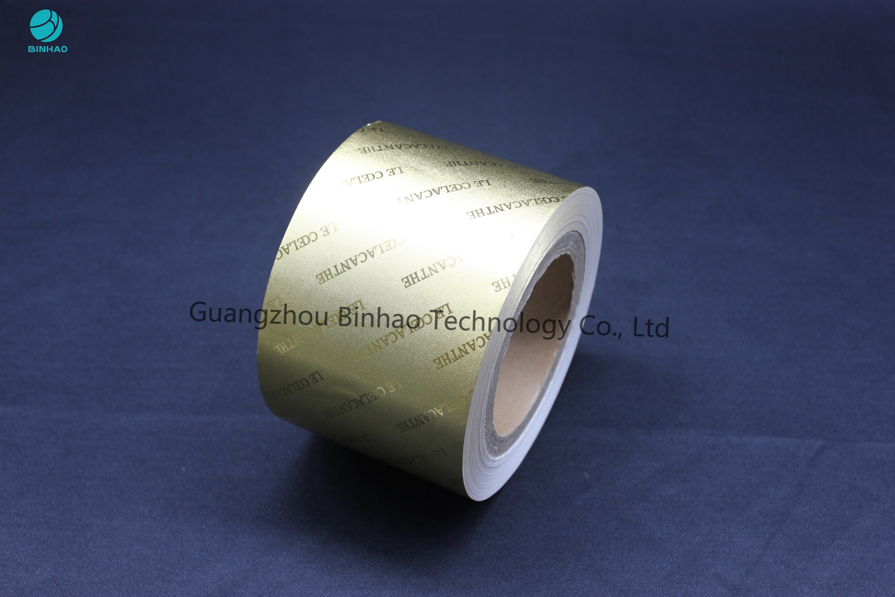 l'OEM gravant en refief de marque de papier d'emballage de papier d'aluminium de l'or 50g peut faire avec l'autorisation