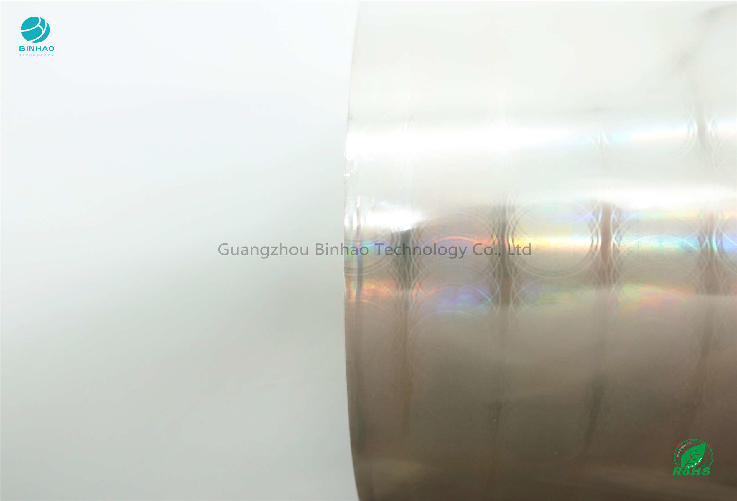 Cellophane de tabac enveloppant l'impression laser olographe de film de BOPP adaptée aux besoins du client