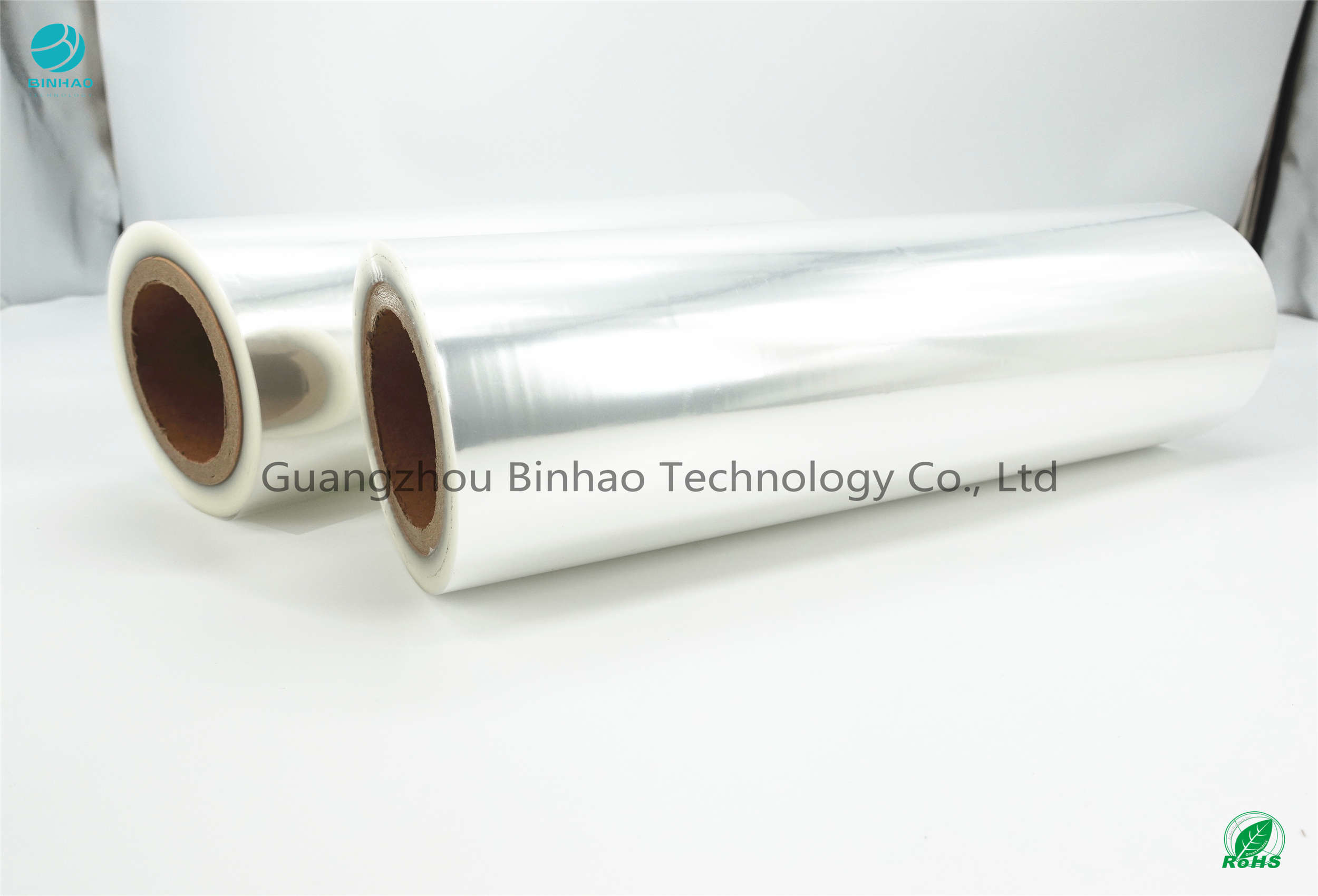 Ligne diagonale petit pain de film d'emballage de PVC de tabac de la déviation ±5mm