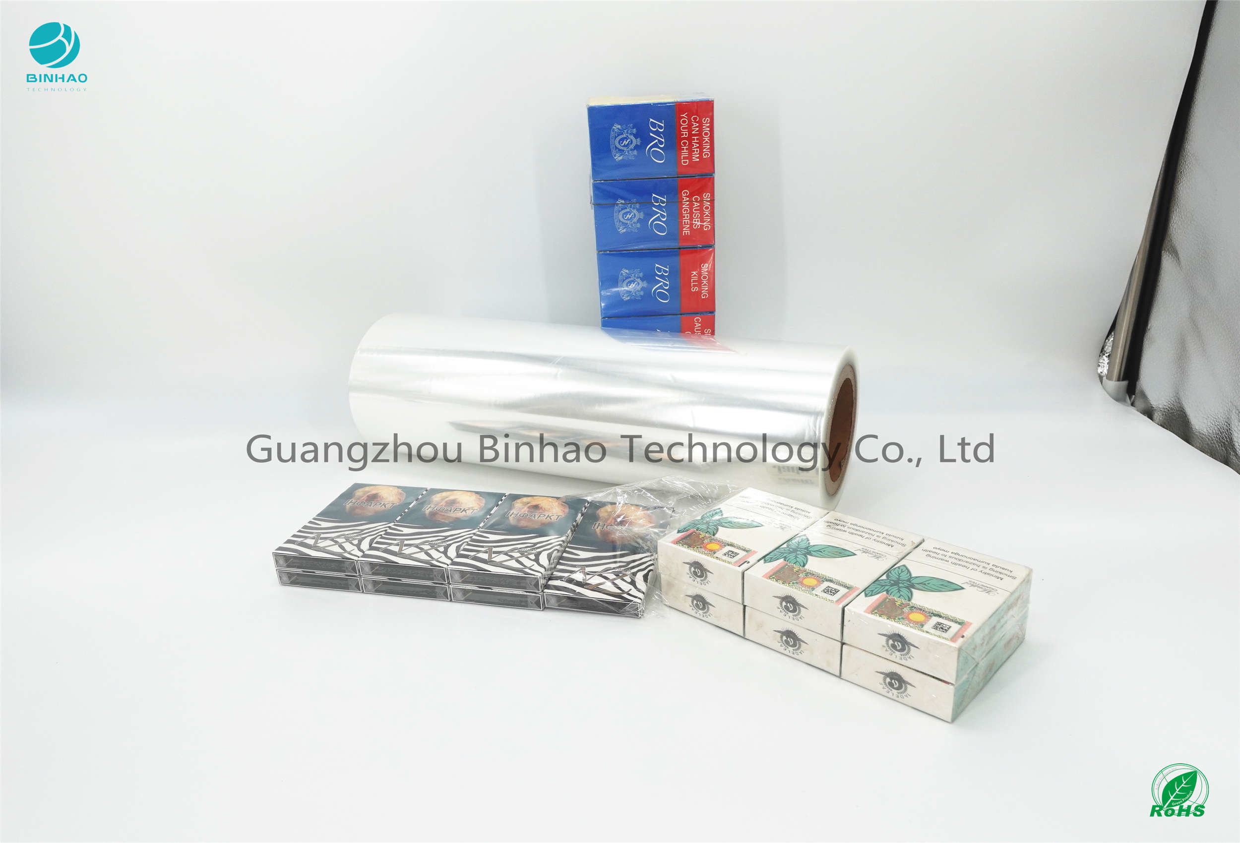 Résistance de rouille de film d'emballage de PVC de tabac de la perte de chaleur 6,0 300mm