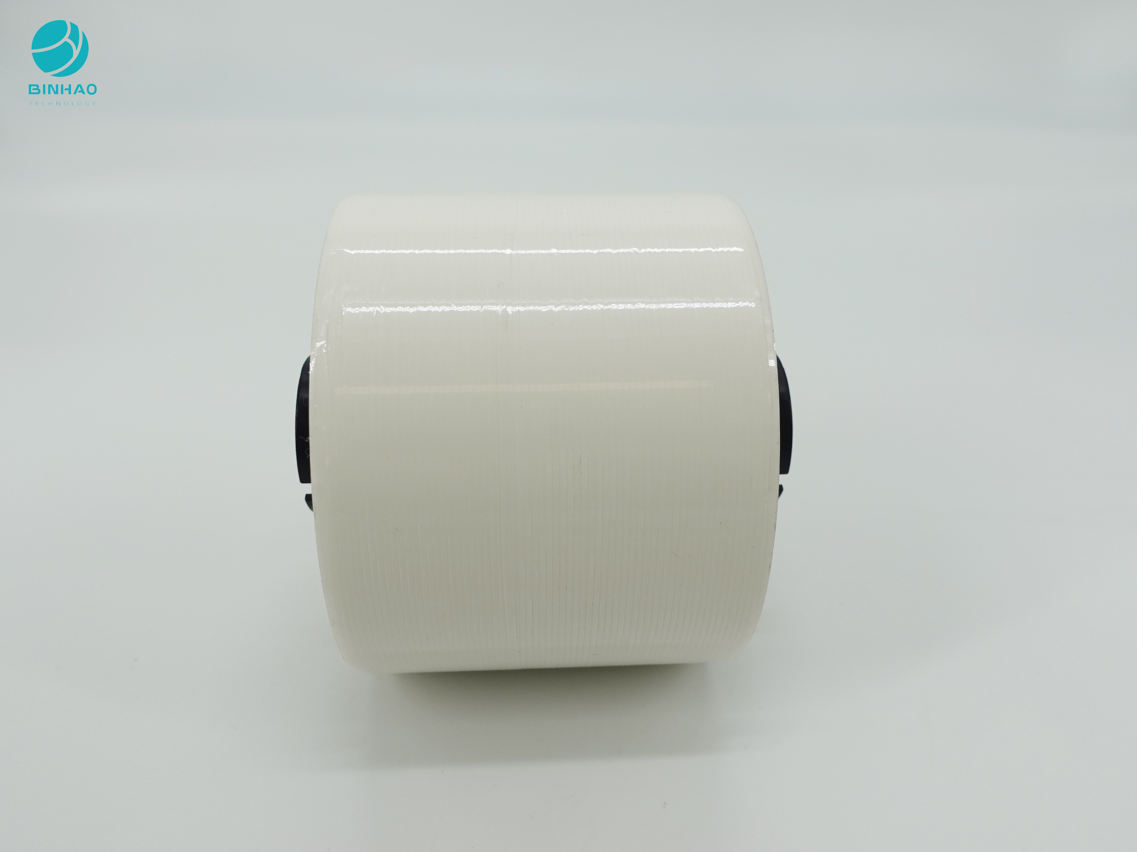 la bande auto-adhésive blanche Rolls de larme de 1.6-5mm Mopp a adapté Logo For Package aux besoins du client