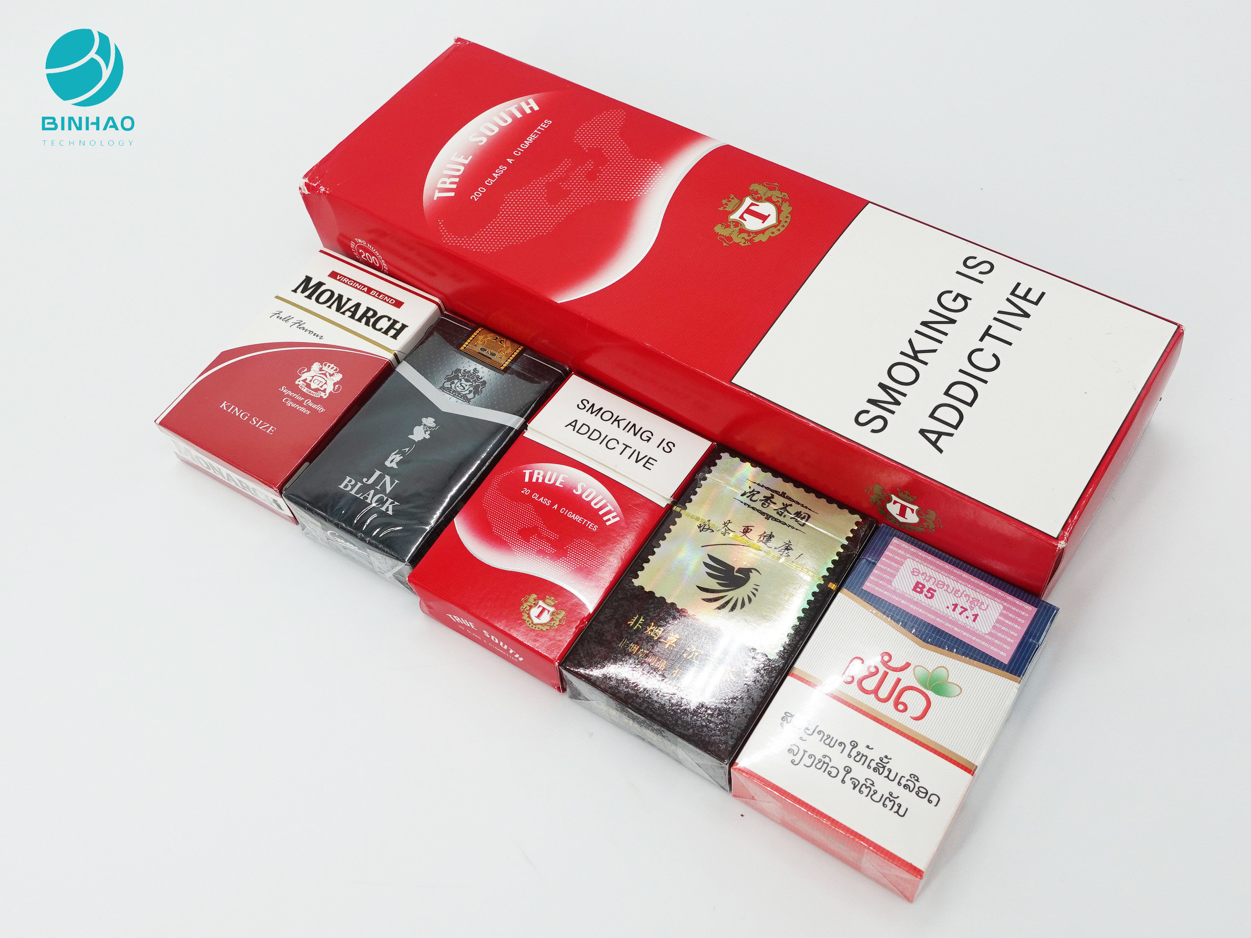 Caisses de relief de Logo Custom Durable Cardboard Packing pour le tabac de cigarette