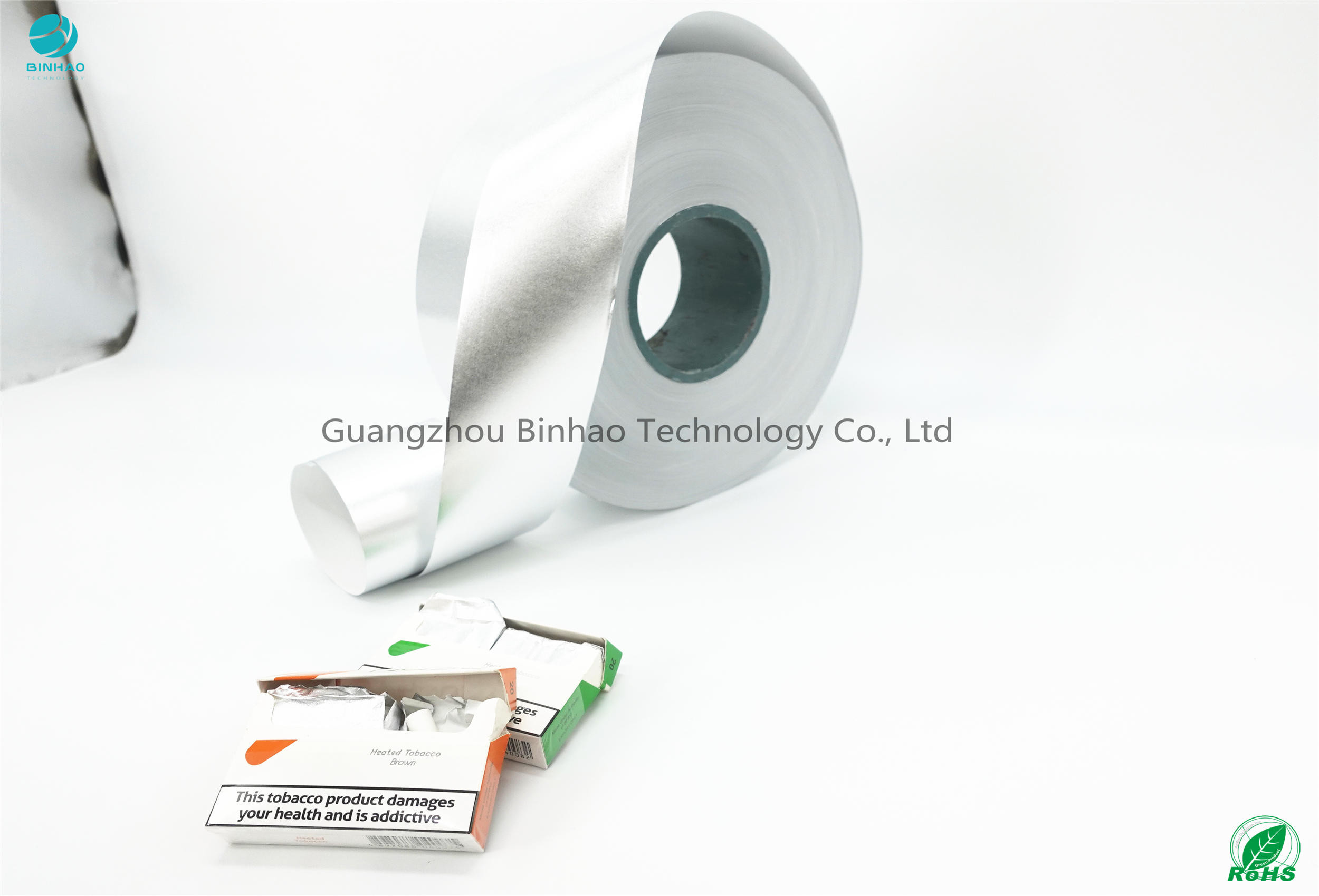 Le papier de papier aluminium brillent le produit extérieur 1500m de paquet d'E-cigarette de HNB