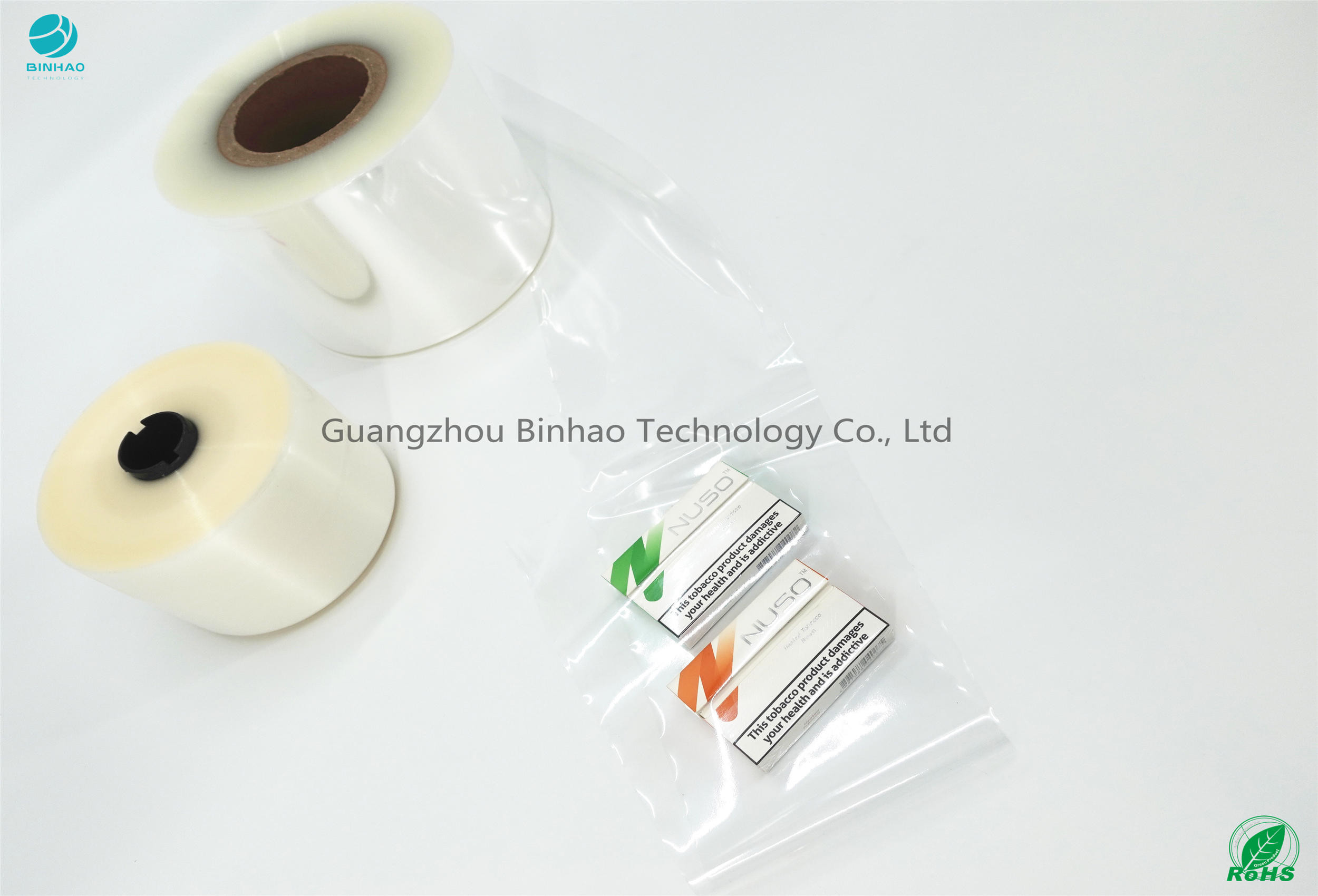 Imperméable et antipoussière avec film de rétrécissement de matériaux de paquet d'E-cigarette de la bande HNB de larme facile le haut 5%