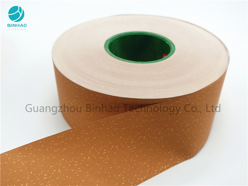 Filtre Rod Wrapping de 34 GM/M Cork Cigarette Tipping Paper For