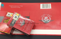 Tabac fait sur commande populaire de plaine de papier de porte-cigarettes empaquetant l'anti surface de contrefaçon
