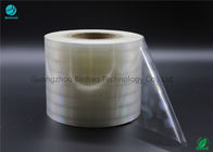 Extrusion multiple d'anti du faux BOPP de clope film flexible olographe d'emballage épaisseur de 21 microns