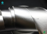 Bouche en aluminium ISO9001 de boîte de fumée d'emballage de papier d'emballage d'aluminium de cigarette de couleur argentée