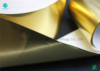 Papier brillant brillant de papier aluminium de transfert d'or avec les matériaux environnementaux dans 65gsm