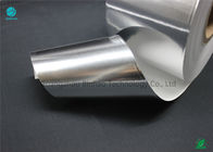 Aluminium de 6,5 microns avec le papier brillant de papier aluminium d'impression d'or/argent dans la taille de la normale 55gsm