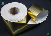 Papier imperméable ultra mince adapté aux besoins du client de papier aluminium d'or pour la couche intérieure molle de paquet de cigarette