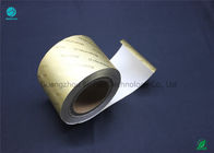Papier gravant en refief brillant de papier aluminium d'impression pour l'emballage intérieur de cigarette
