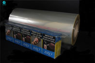Petit pain de film imperméable clair de PVC pour le tabac, emballage de boîte de cigarette