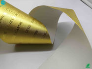 La couleur d'or de papier de papier aluminium du tabac 1500M Long Good Extensibility a adapté aux besoins du client