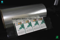 La rigidité a augmenté le noyau interne 76mm de matériaux d'emballage de cigarette de film d'emballage de PVC de clarté