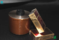 Matériaux mats d'or classiques de paquet de cigarette de bobine de bande de bande de larme de couleur