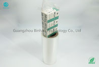 Film d'emballage de PVC de tabac du polyéthylène 350mm de faible densité